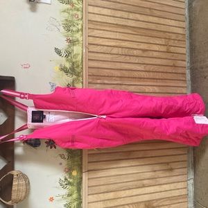 Girls Pink snow pants